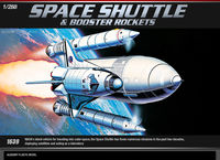 SPACE SHUTTLE W/BOOSTER ROCKETS