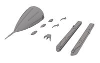 F-16 -  Nose / Wingtips and Probes (for Revell kits) - Image 1