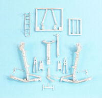 Sukhoi Su-34 Fullback - Landing Gear (designed to be used with Kitty Hawk Model kits)