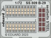 B-29 Seatbelts STEEL HOBBY 2000 / ACADEMY - Image 1