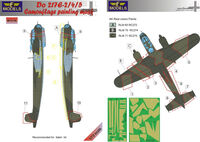 Do 217E-2/4/5 Camouflage Painting Mask (Italeri Kits)