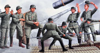 8 Figure Crew For Leopold Rail Gun