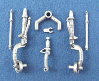 Consolidated B-24 D/J Liberator Landing Gear (designed to be used with Monogram and Revell kits)