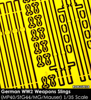 German WW2 Weapons Slings (MP40/StG44/MG/Mauser) - Image 1