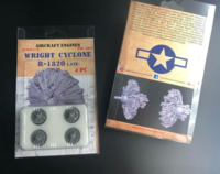 Wright Cyclone R-1820 late (4 pcs) - Image 1